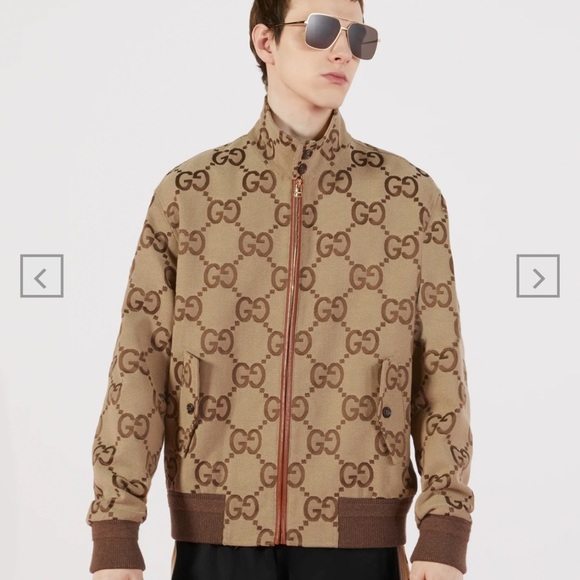 Gucci Other - Gucci Jumbo GG Canvas Jacket Size 48/Medium